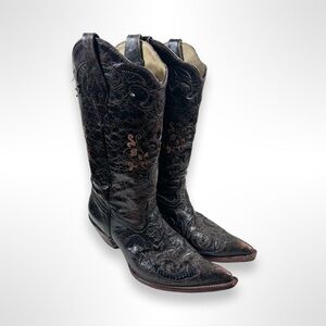 CORRAL pre distressed coastal cowgirl boots